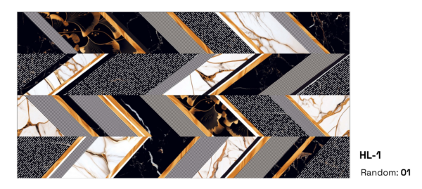 Metrix Black High Glossy Surface Tiles - Image 2