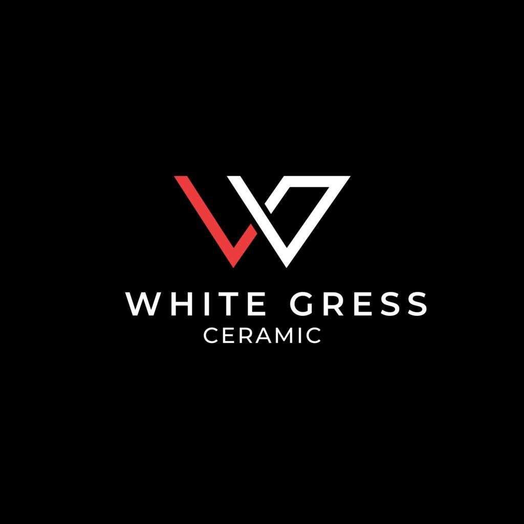 white gress ceramic