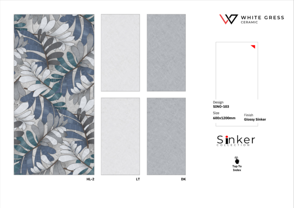 Sino-103 Sinker Series Tile | 600x1200 mm - Image 3